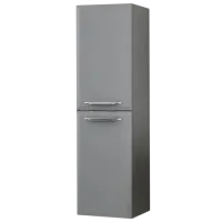 Шкаф пенал Orka Nuvola Настенная/ МДФ/ Grey