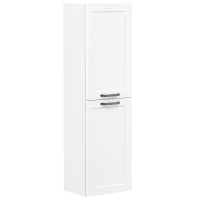 Шкаф пенал Orka Su Настенная/ МДФ/ Белый