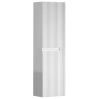 Шкаф пенал Orka Moonlight Настенная/ МДФ/ Белый