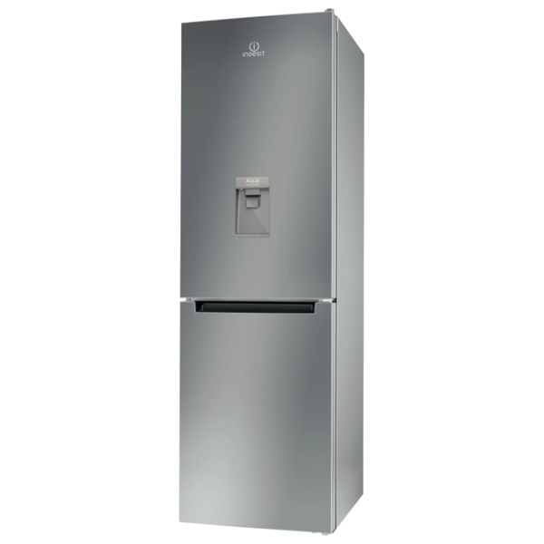 Frigider Indesit LI8 S1E S AQUA cu congelator jos 334 l / 188.9 cm / Silver photo 1