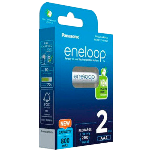 Baterie Panasonic Eneloop PRO Lithium AAA 1.2 V/ 2 buc. photo 1
