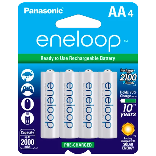 Baterie Panasonic Lithium AA 1.2 V/ 4 buc. photo 1