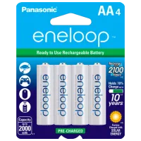Baterie Panasonic Lithium AA 1.2 V/ 4 buc.