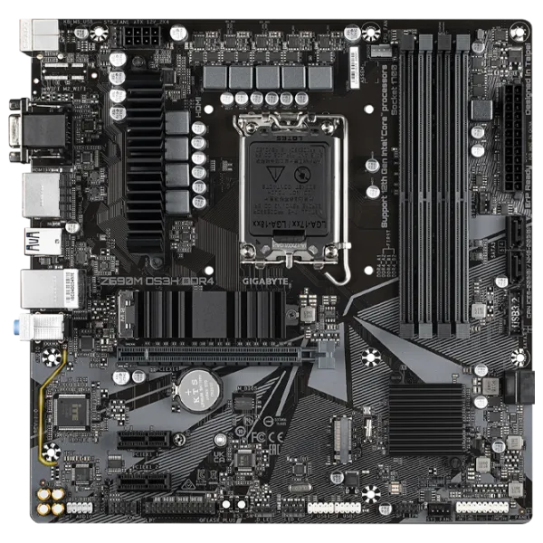 Placă de bază Gigabyte Z690M DS3H mATX/ Intel Z690 photo 1