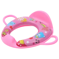 Сидение для унитаза Lorelli Backrest для девочек/ 18+ месяцев/ Полипропилен