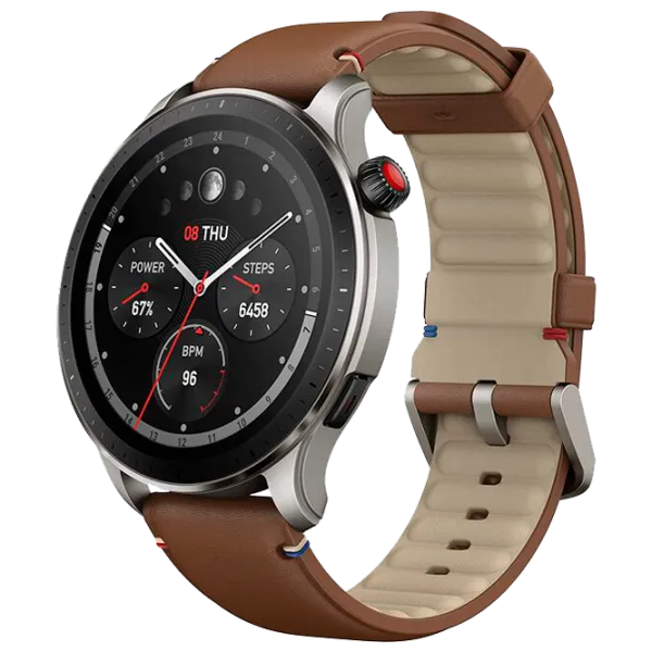 Умные часы Amazfit GTR 4 1.43"/ W2166EU3N/ Серебристый Коричневый photo 1 Умные часы Amazfit GTR 4 1.43"/ W2166EU3N/ Серебристый Коричневый photo 1