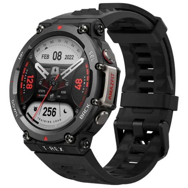 Умные часы Amazfit T-Rex 2 1.39"/ A2170-EB/ Ember Черный photo 1
