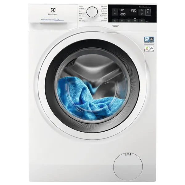 Mașină de spălat Electrolux EW6FN348AW 8 kg / 1400 rpm / White photo 1 Mașină de spălat Electrolux EW6FN348AW 8 kg / 1400 rpm / White photo 1