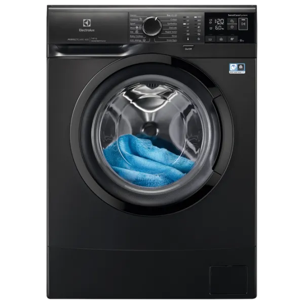 Mașină de spălat Electrolux EW6SN406BXI 6 kg / 1000 rpm / Black photo 1