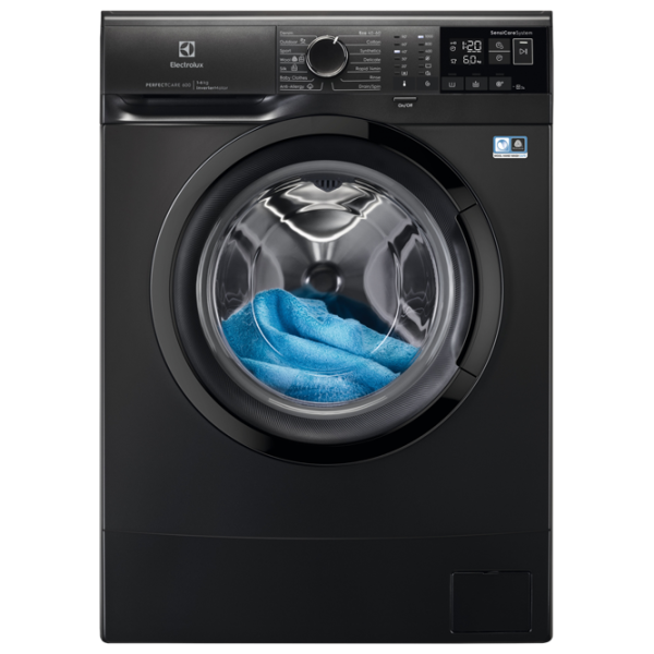 Mașină de spălat Electrolux EW6SN406BXI 6 kg / 1000 rpm / Black photo 1