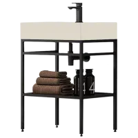 Mobila de baie ORKA Capetown 60 (16875) Cream Matt Pe podea