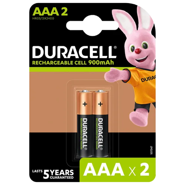 Acumulator Duracell HR03 Lithium AAA 1.2 V/ 2 buc. photo 1