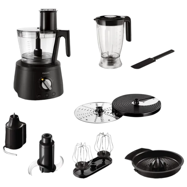 Robot de bucătărie Philips HR7776/ 90 1300 W/ Black photo 1