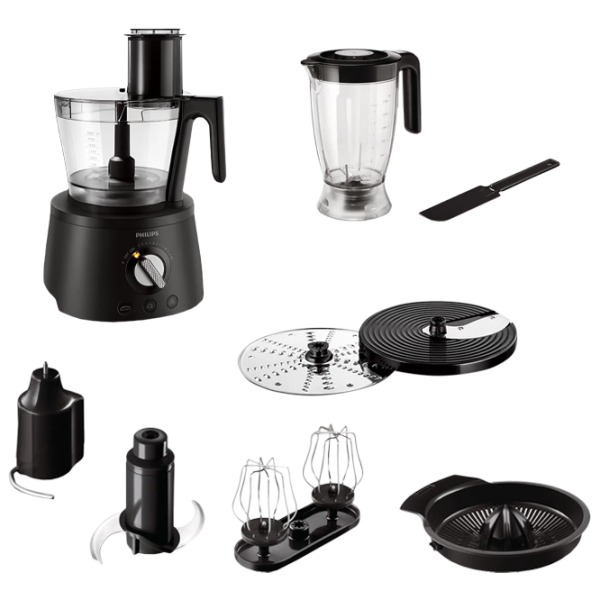 Robot de bucătărie Philips HR7776/ 90 1300 W/ Black photo 1