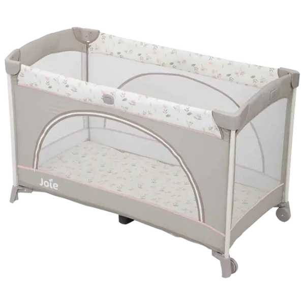 Pat pentru copii Joie Allura Flowers Forever (P1206BAFLF000) 0 luni - 3 ani/ Gray photo 1