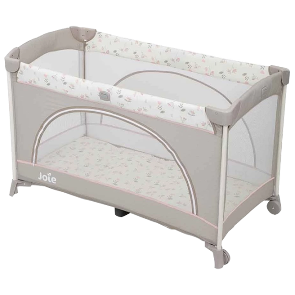 Pat pentru copii Joie Allura Flowers Forever (P1206BAFLF000) 0 luni - 3 ani/ Gray photo 1