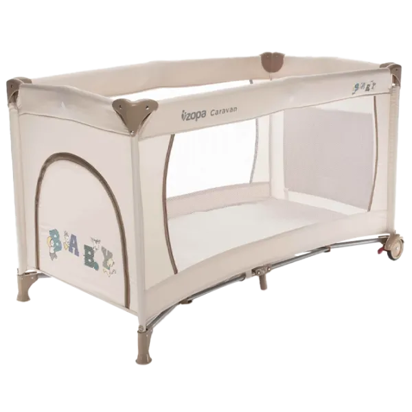 Pat pentru copii Zopa Caravan (49158) 0 luni - 3 ani/ Beige photo 1