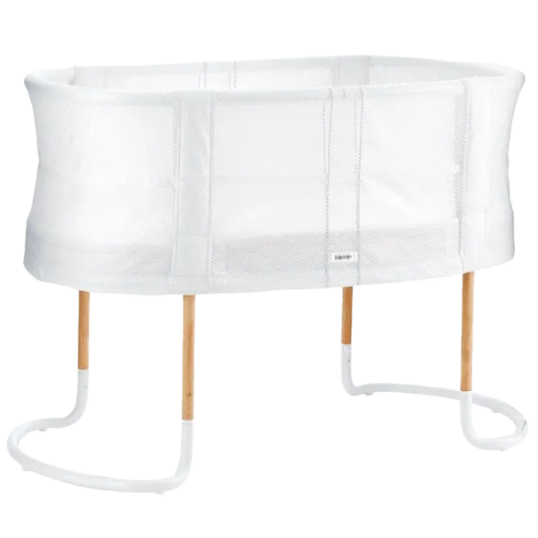 Pat pentru copii BabyBjorn Mesh (085021A) 0 luni - 2 ani/ White photo 1