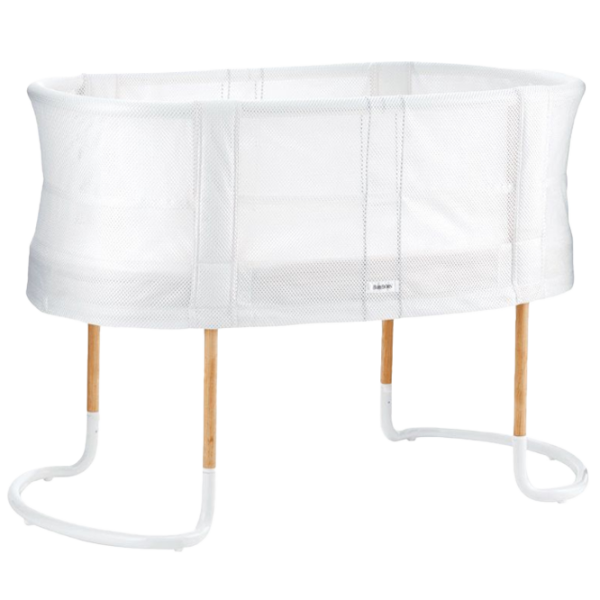 Pat pentru copii BabyBjorn Mesh (085021A) 0 luni - 2 ani/ White photo 1