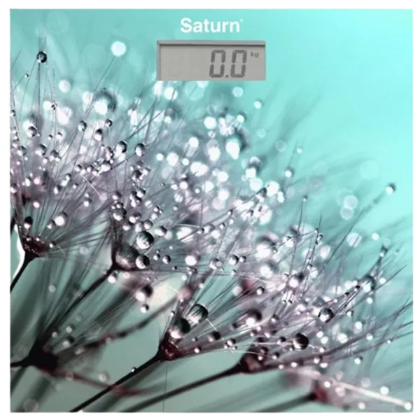 Cântar de podea Saturn ST-PS0286 Turquoise photo 1