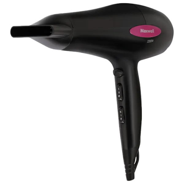 Uscător de păr Maxwell MW-2024 2200 W / Black photo 1