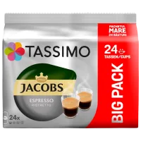 Кофе Jacobs Tassimo Ristretto Капсулы/ Espresso/ 24 капсулы
