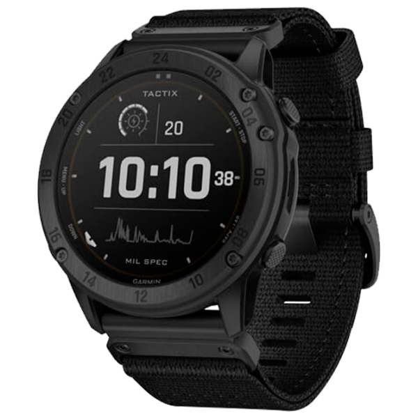 Умные часы Garmin Tactix Delta Solar Edition 1.4"/ 51 мм/ Черный - Чёрный/ 010-02357-10 photo 1