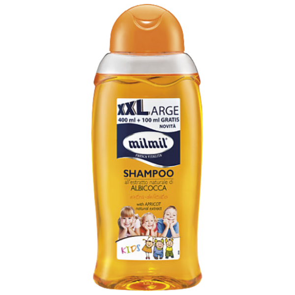 Șampon MilMil Apricot Natural Extract 500 ml/ 0+ photo 1