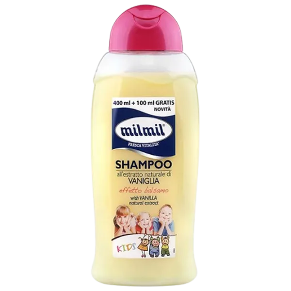Șampon și balsam 2 în 1 MilMil Vanilie 500 ml/ 0+ photo 1