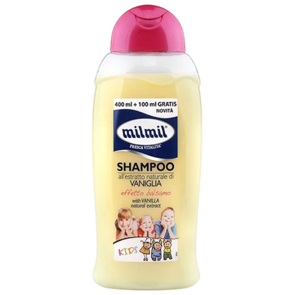 Șampon și balsam 2 în 1 MilMil Vanilie 500 ml/ 0+ photo 1