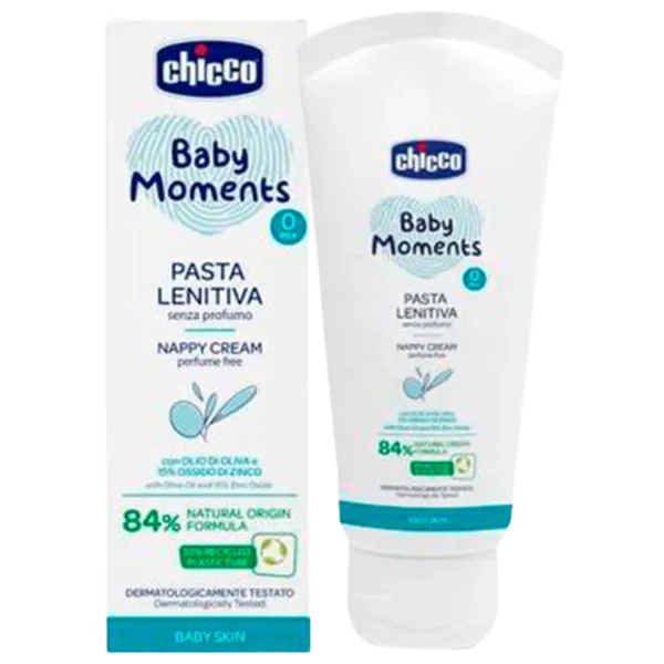 Крем для детей Chicco Baby Moments 0+/ Анти - раздражители/ 100 мл photo 1