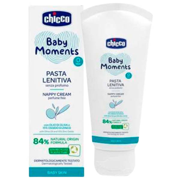 Крем для детей Chicco Baby Moments 0+/ Анти - раздражители/ 100 мл photo 1