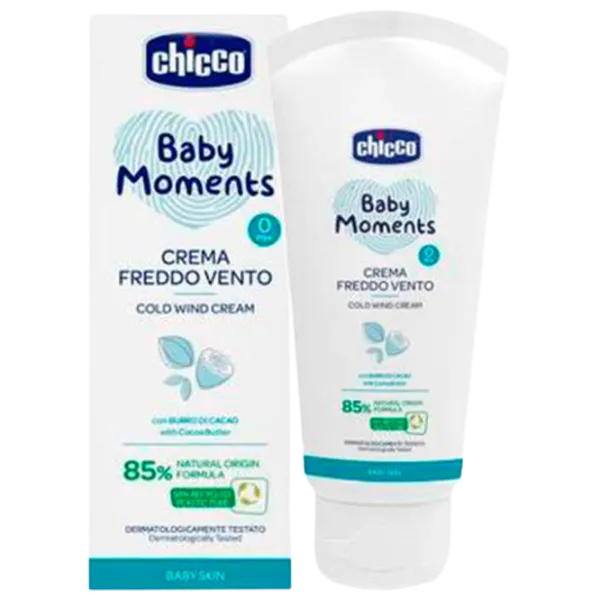 Крем для детей Chicco Baby Moments 0+/ Против ветра/ 50 мл photo 1