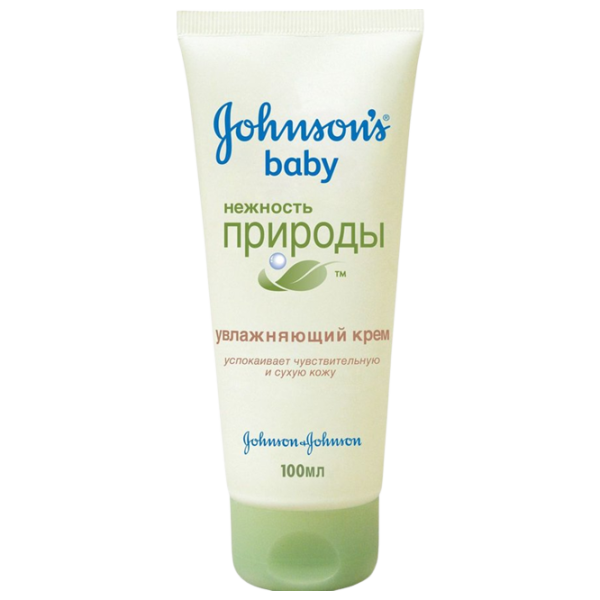Cremă de corp pentru copii Johnson’s Baby Gingășia naturii 0+/ Pentru hidratare/ 100 ml photo 1