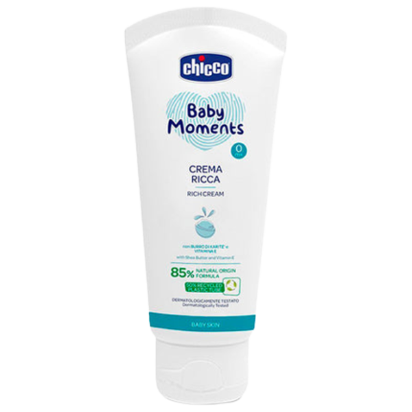Крем для детей Chicco Baby Moments 0+/ Для увлажнения/ 100 мл photo 1