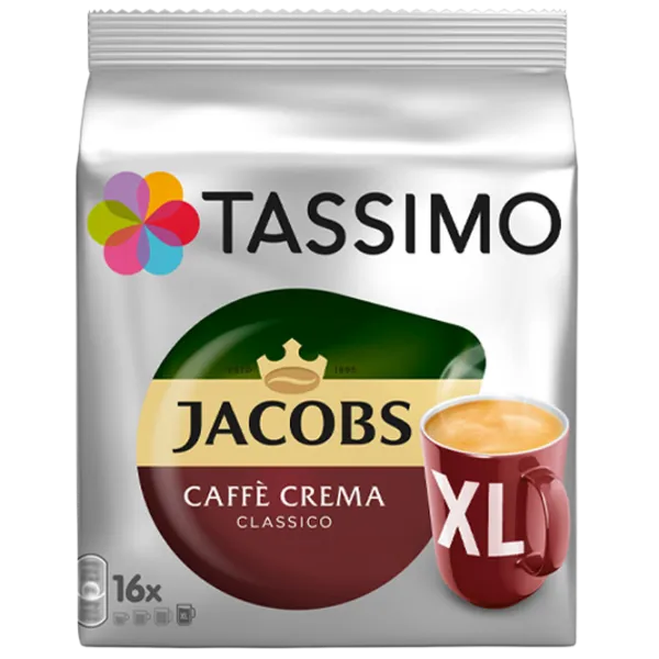 Cafea Jacobs Tassimo XL Capsule/ Caffe Crema/ 16 capsule photo 1