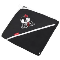 Prosop pentru bebeluși BabyOno 0343/ 02 85 x 85 cm/ Bambus/ Black