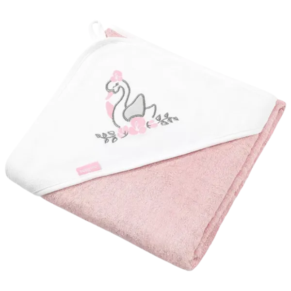 Prosop pentru bebeluși BabyOno 0343/ 04 85 x 85 cm/ Bambus/ Pink photo 1