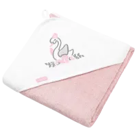 Prosop pentru bebeluși BabyOno 0343/ 04 85 x 85 cm/ Bambus/ Pink