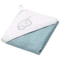 Детское полотенце BabyOno 0142/ 09 100 x 100 см/ Cotton/ Синий
