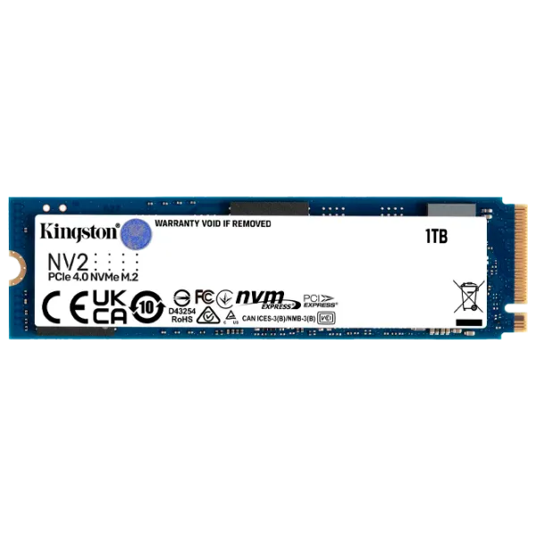 SSD Kingston NV2 1 ТБ M.2 2280 photo 1 SSD Kingston NV2 1 ТБ M.2 2280 photo 1