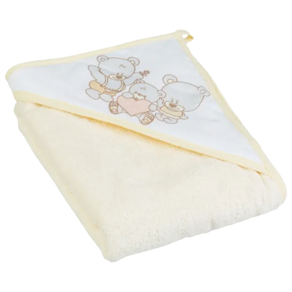 Prosop pentru bebeluși Tega Baby MS - 015 - 119 100 x 100 cm/ Bumbac/ Beige photo 1
