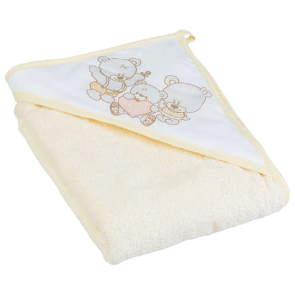 Prosop pentru bebeluși Tega Baby MS - 015 - 119 100 x 100 cm/ Bumbac/ Beige photo 1