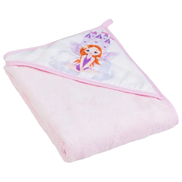 Детское полотенце Tega Baby LP-008 100 x 100 см/ Хлопок/ Розовый photo 1