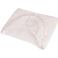 Prosop pentru bebeluși Veres Royal dream milk 80 x 120 cm/ Bumbac/ White