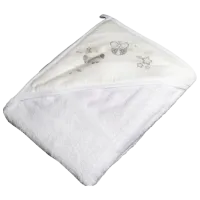 Prosop pentru bebeluși Tega Baby SO-007 100 x 100 cm/ Bumbac/ White