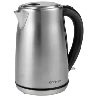 Электрочайник Gorenje K17S 1.7л / Скрытый / Серебряный