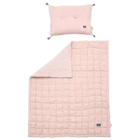 Biscuit Collection SET "L" 105X125 POWDER PINK 105 x 125 cm/ Bumbac