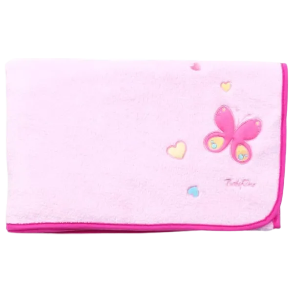 Patura din microfibra 90*110 sm. BabyOno Pink 0817.01 90 x 110 cm/ Microfibră photo 1