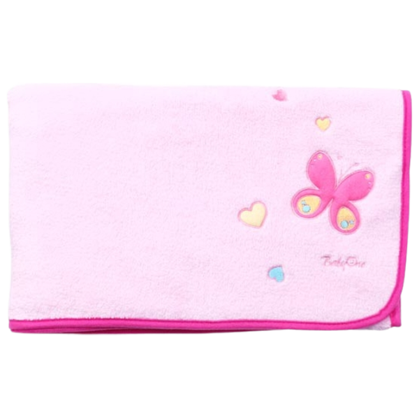 Patura din microfibra 90*110 sm. BabyOno Pink 0817.01 90 x 110 cm/ Microfibră photo 1